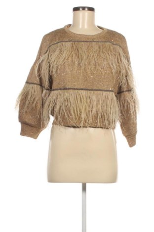 Damenpullover Unbranded, Größe S, Farbe Golden, Preis 15,00 €, #136643210