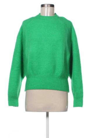 Pulover de femei Zara, Mărime M, Culoare Verde, Preț 179,02 Lei
