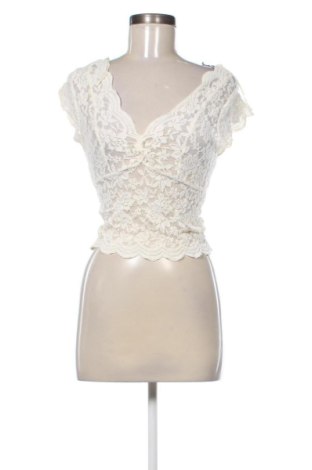Pulover de femei Zara, Mărime S, Culoare Ecru, Preț 72,00 Lei, #136654515