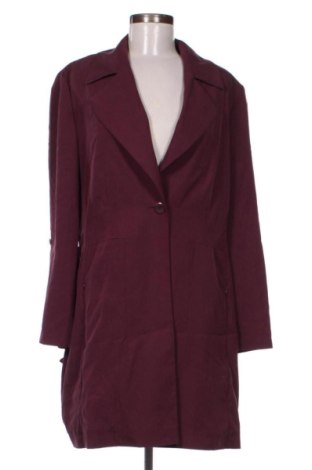 Damen Trench Coat Selection By Ulla Popken, Größe XL, Farbe Lila, Preis € 64,99
