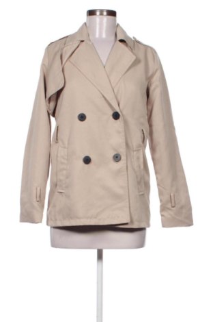 Trench de femei Sinsay, Mărime XXS, Culoare Bej, Preț 105,20 Lei, #136665044