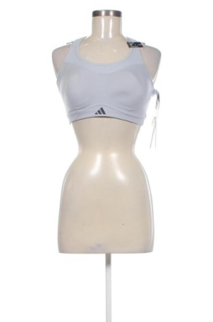 Γυναίκειο αθλητικό τοπ Adidas, Μέγεθος M, Χρώμα Γκρί, Τιμή 47,99 €