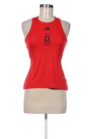 Γυναίκειο αθλητικό τοπ Adidas, Μέγεθος S, Χρώμα Κόκκινο, Τιμή 20,99 €