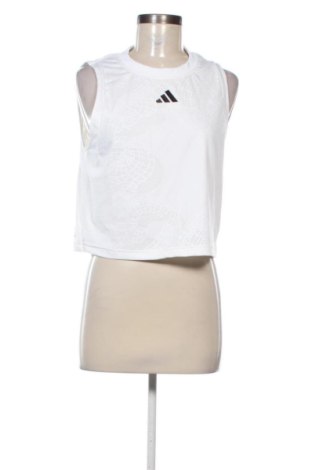 Damen Sporttop Adidas, Größe L, Farbe Weiß, Preis 17,46 €, #136671178
