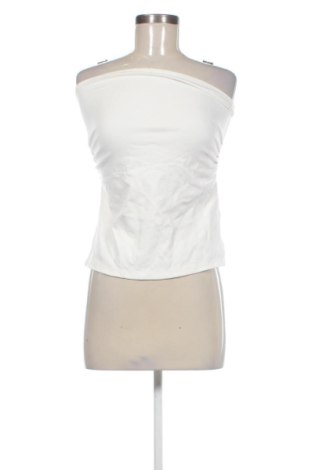 Top sport de damă. Bershka, Mărime S, Culoare Ecru, Preț 75,99 Lei