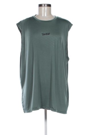 Top sport de damă. Sinsay, Mărime 3XL, Culoare Verde, Preț 39,98 Lei