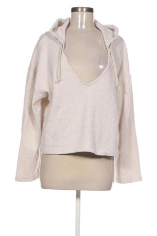 Hanorac de femei Zara, Mărime M, Culoare Ecru, Preț 53,51 Lei, #136660170
