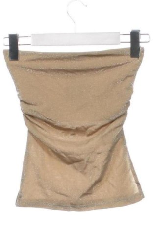 Damski top Bershka, Rozmiar S, Kolor Beżowy, Cena 49,23 zł