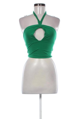 Дамски топ Bershka, Размер XXS, Цвят Зелен, Цена 15,33 €