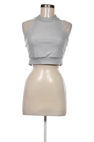Top de femei H&M, Mărime M, Culoare Argintiu, Preț 91,99 Lei