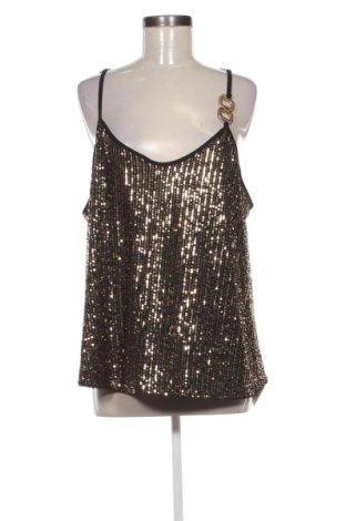 Damentop SHEIN, Größe 3XL, Farbe Golden, Preis 19,99 €