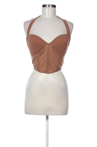 Дамски топ SHEIN, Размер S, Цвят Кафяв, Цена 14,74 €, #136656851