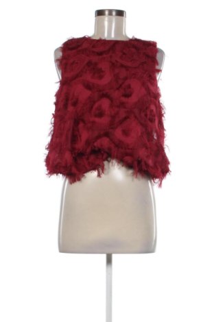 Damentop Shine, Größe M, Farbe Rot, Preis 15,00 €, #136649326
