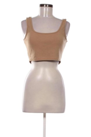 Γυναικείο τοπ Unbranded, Μέγεθος XS, Χρώμα  Μπέζ, Τιμή 17,99 €