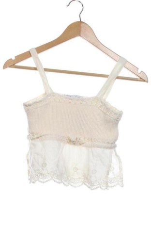 Dámský top Zara, Velikost XS, Barva Krémová, Cena  261,00 Kč