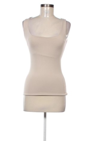 Дамски топ Zara, Размер S, Цвят Бежов, Цена 9,21 €, #136657578