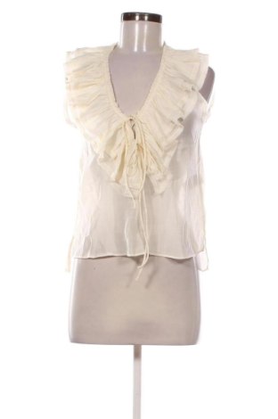 Дамски топ Zara, Размер XS, Цвят Екрю, Цена 11,51 €, #136660048