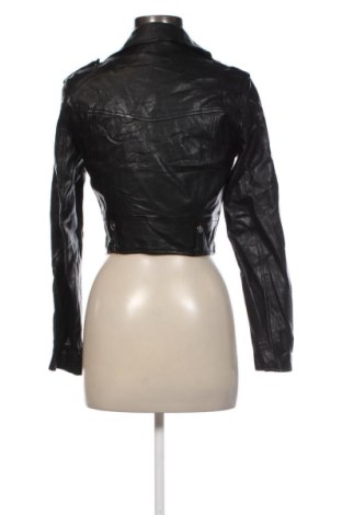 Dámská kožená bunda  Bershka, Velikost S, Barva Černá, Cena  879,00 Kč