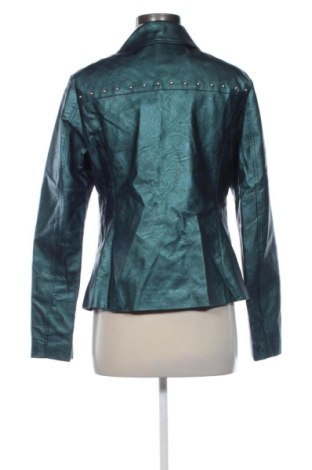 Дамско кожено яке Bpc Bonprix Collection, Размер L, Цвят Син, Цена 29,65 €