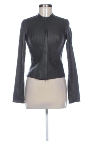 Damen Lederjacke Claudia Strater, Größe S, Farbe Grau, Preis 80,00 €, #136623661