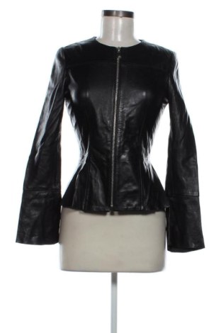 Damen Lederjacke Mango, Größe XS, Farbe Schwarz, Preis 42,99 €, #136682898