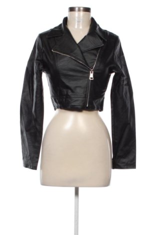 Geacă de piele pentru femei NEW COLLECTION, Mărime S, Culoare Negru, Preț 196,99 Lei