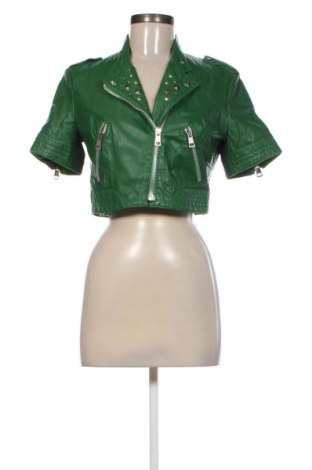 Damen Lederjacke Sexy Woman, Größe L, Farbe Grün, Preis 62,99 €, #136602566