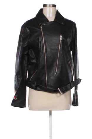 Geacă de piele pentru femei Triangle By s.Oliver, Mărime L, Culoare Negru, Preț 166,82 Lei
