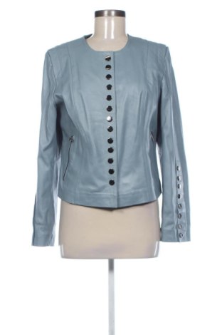 Geacă de piele pentru femei Unbranded, Mărime L, Culoare Albastru, Preț 326,99 Lei, #136588336
