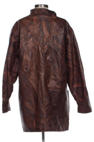 Дамско кожено яке Unbranded, Размер L, Цвят Кафяв, Цена 82,34 €