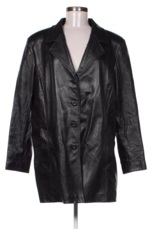 Geacă de piele pentru femei Unbranded, Mărime XXL, Culoare Negru, Preț 258,58 Lei