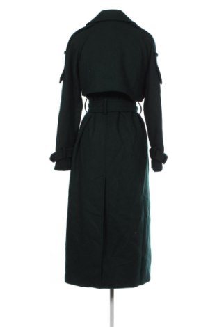 Palton de femei Bershka, Mărime S, Culoare Verde, Preț 443,99 Lei