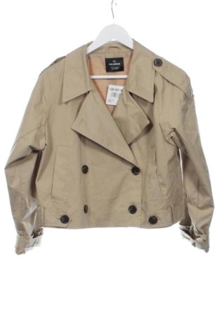 Damski płaszcz Pull&Bear, Rozmiar XS, Kolor Beżowy, Cena 159,32 zł