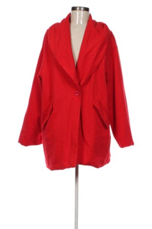 Γυναικείο παλτό Unbranded, Μέγεθος XXL, Χρώμα Κόκκινο, Τιμή 29,73 €