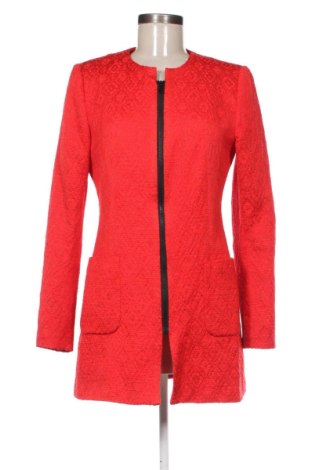 Дамско палто Zara, Размер L, Цвят Червен, Цена 28,00 €