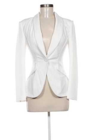Sacou de femei SHEIN, Mărime XS, Culoare Alb, Preț 130,33 Lei