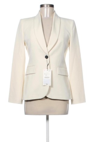 Damen Blazer Zara, Größe S, Farbe Ecru, Preis € 55,00