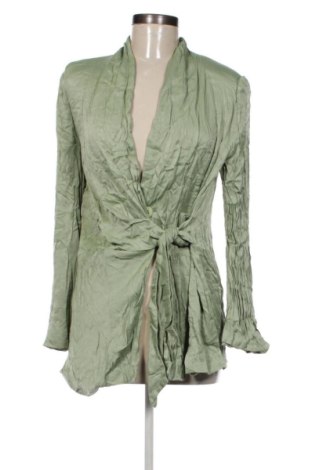 Sacou de femei Zara, Mărime L, Culoare Verde, Preț 151,99 Lei