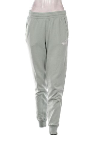 Damen Sporthose PUMA, Größe S, Farbe Grün, Preis 21,00 €, #136594693