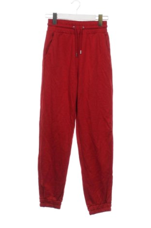 Pantaloni trening de femei Stradivarius, Mărime XS, Culoare Roșu, Preț 91,99 Lei
