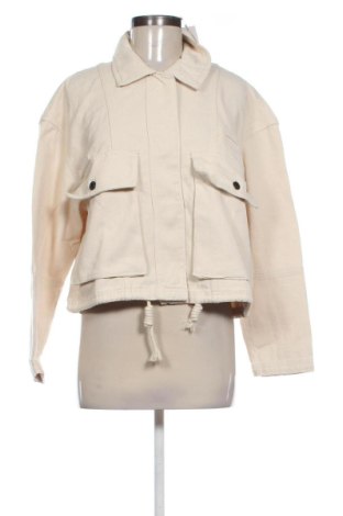 Дамско яке Pull&Bear, Размер S, Цвят Екрю, Цена 32,21 €