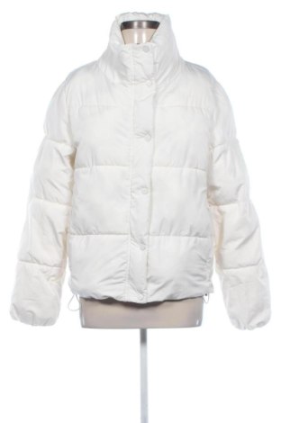 Geacă de femei Stradivarius, Mărime M, Culoare Alb, Preț 154,69 Lei, #136673955