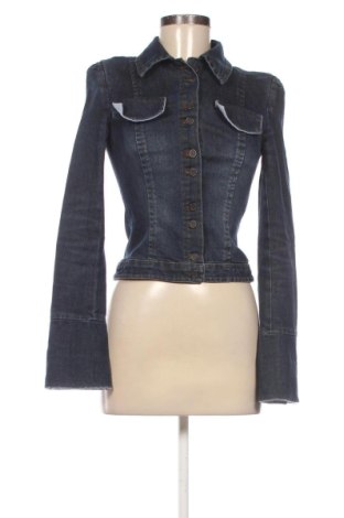 Geacă de femei Zara, Mărime S, Culoare Albastru, Preț 130,33 Lei, #136586190
