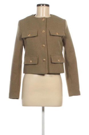 Geacă de femei Zara, Mărime XS, Culoare Bej, Preț 99,14 Lei, #136663288
