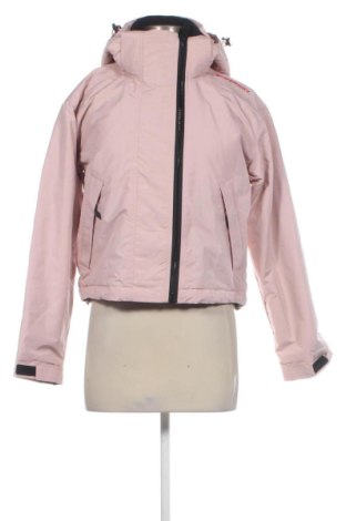 Dámska bunda pre zimné športy  Superdry, Veľkosť S, Farba Ružová, Cena  149,95 €, #132829978