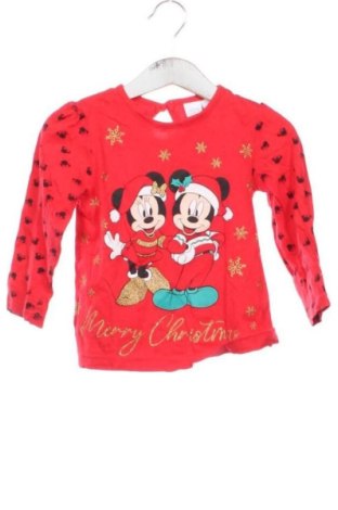Παιδική μπλούζα Disney, Μέγεθος 18-24m/ 86-98 εκ., Χρώμα Κόκκινο, Τιμή 5,99 €, #136642456