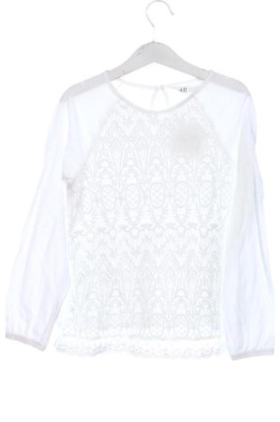 Detská blúzka  H&M, Veľkosť 6-7y/ 122-128 cm, Farba Biela, Cena  5,75 €, #136590807