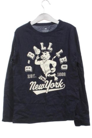 Детска блуза H&M, Размер 8-9y/ 134-140 см, Цвят Син, Цена 6,13 €