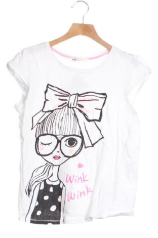 Детска блуза H&M, Размер 14-15y/ 168-170 см, Цвят Бял, Цена 5,81 €