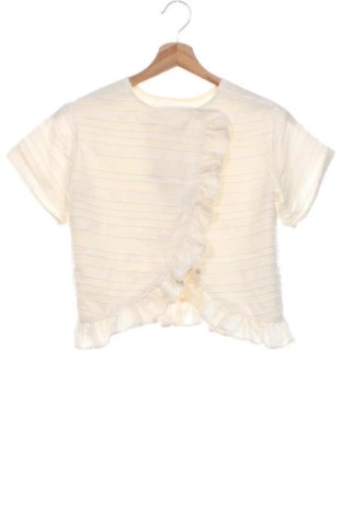 Kinder Shirt Mango, Größe 9-10y/ 140-146 cm, Farbe Ecru, Preis 8,99 €